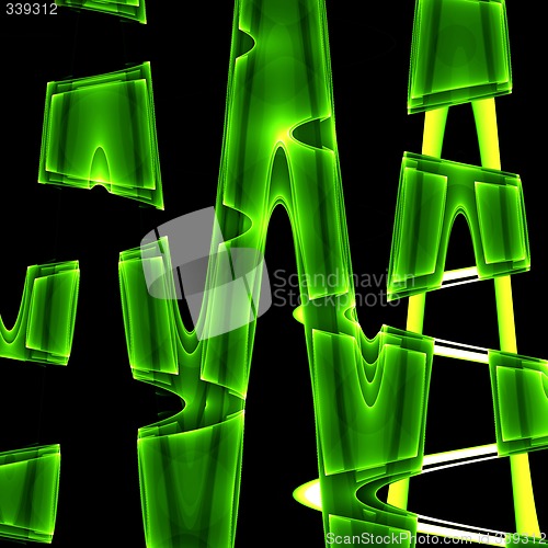 Image of Abstract 3d background