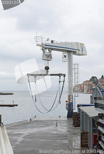 Image of Boat Crane