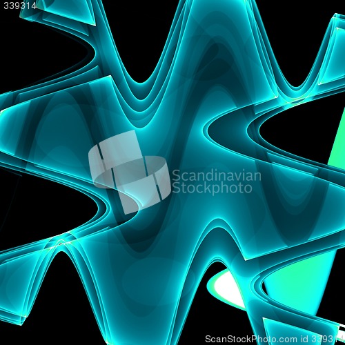 Image of Abstract 3d background