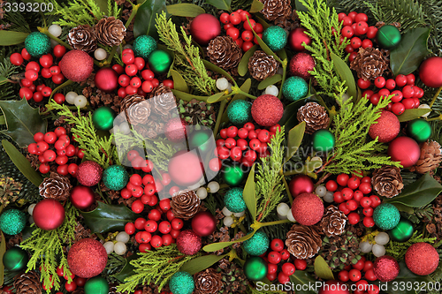 Image of Festive Christmas Background