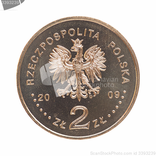 Image of Polish coin front