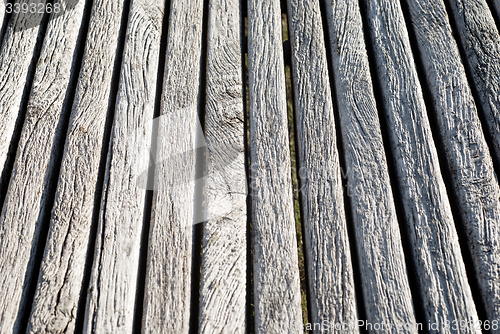 Image of part of grunge wooden bench