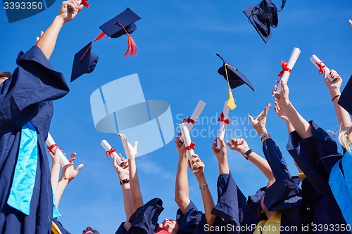 Image of high school graduates students