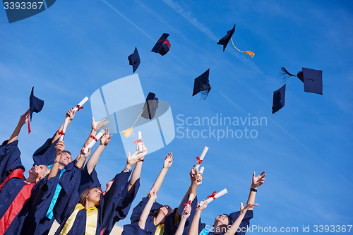 Image of high school graduates students