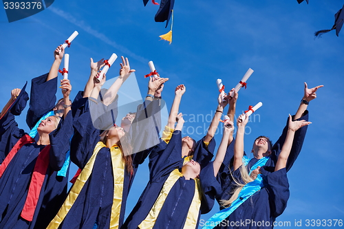 Image of high school graduates students