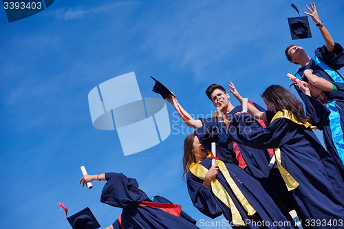 Image of high school graduates students