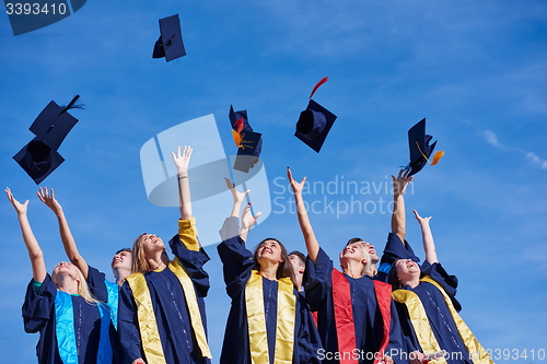 Image of high school graduates students