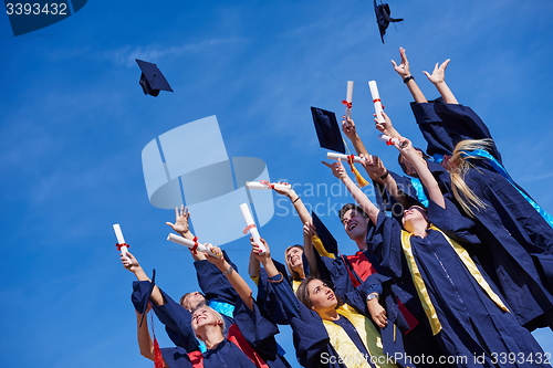 Image of high school graduates students