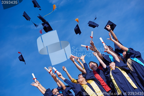 Image of high school graduates students