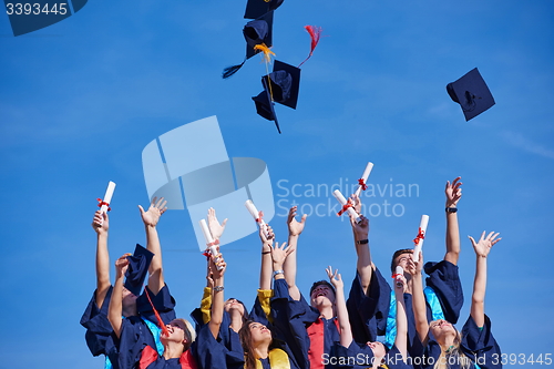 Image of high school graduates students