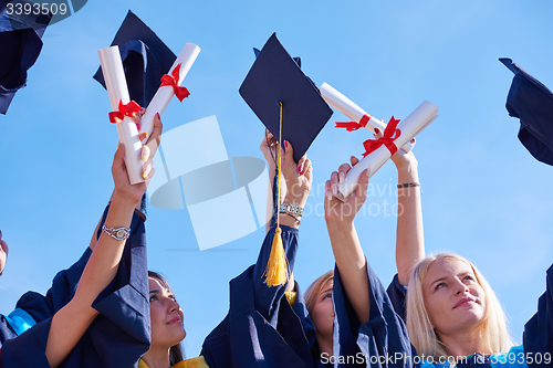 Image of high school graduates students