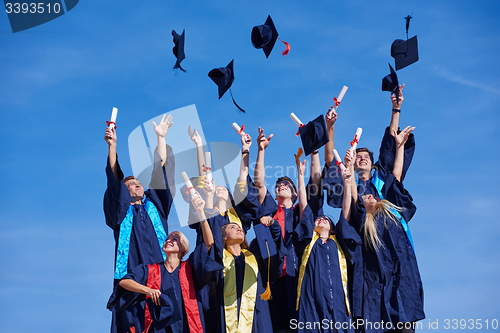 Image of high school graduates students