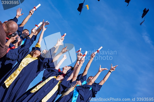 Image of high school graduates students