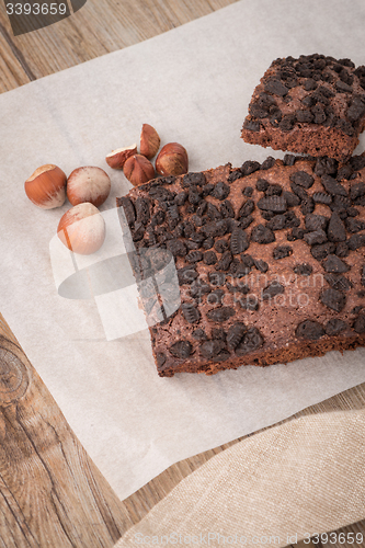 Image of Tasty chocolate brownies