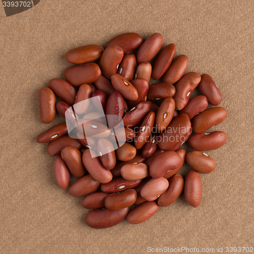 Image of Circle of red beans