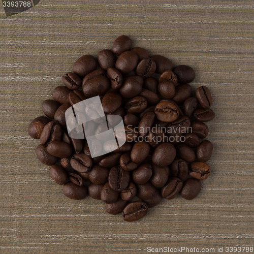 Image of Circle of coffee