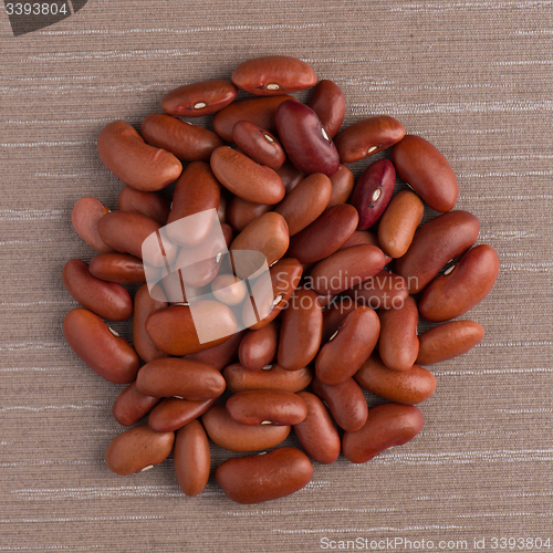 Image of Circle of red beans