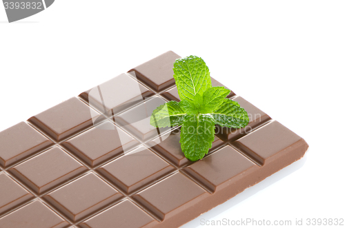 Image of Closeup detail of chocolate