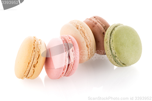 Image of Colorful French Macarons