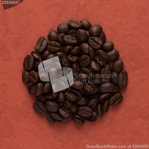 Image of Circle of coffee