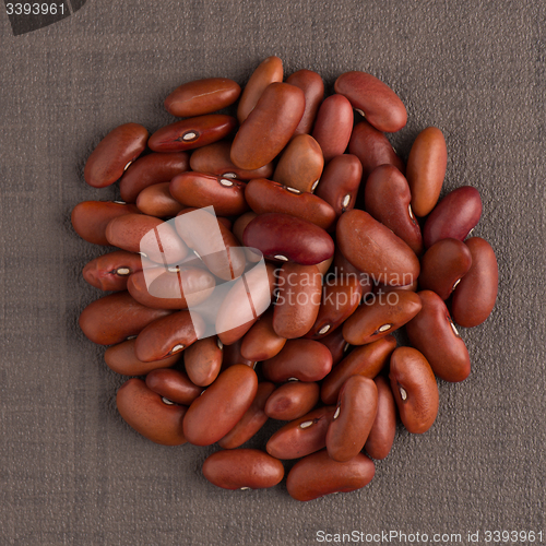 Image of Circle of red beans