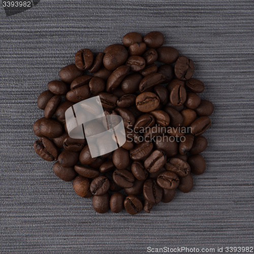 Image of Circle of coffee