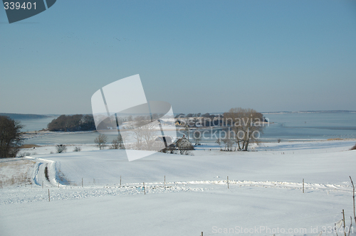 Image of Idylic winter landscape