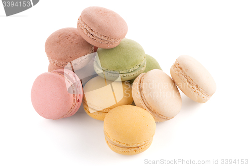 Image of Colorful French Macarons