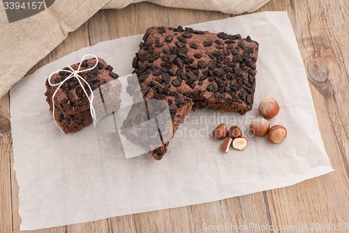 Image of Tasty chocolate brownies