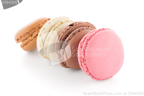 Image of Colorful French Macarons