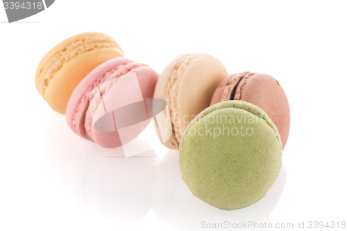 Image of Colorful French Macarons