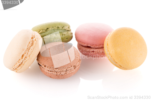 Image of Colorful French Macarons