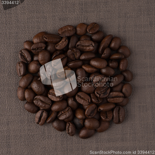 Image of Circle of coffee