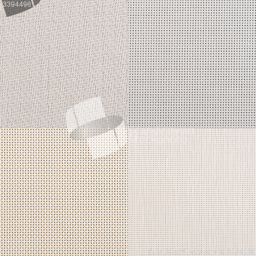 Image of Set of beige vinyl samples