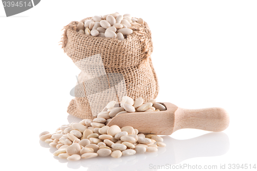 Image of White beans bag