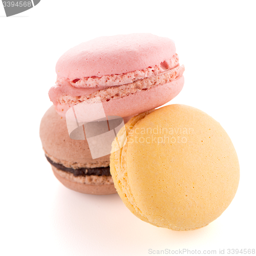 Image of Colorful French Macarons
