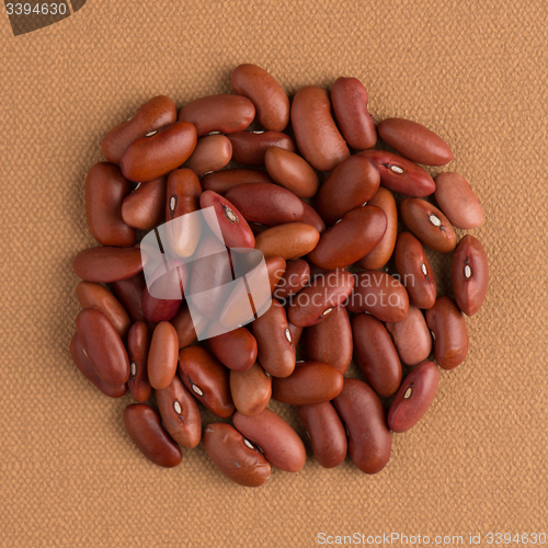 Image of Circle of red beans