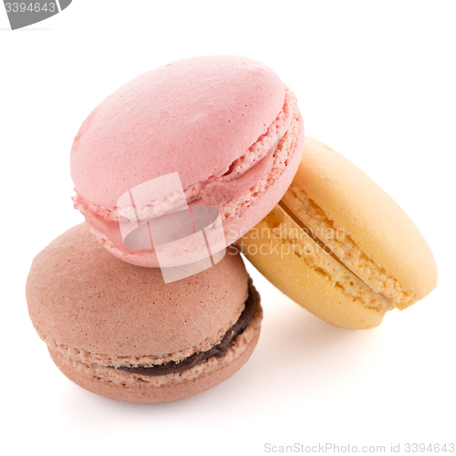 Image of Colorful French Macarons