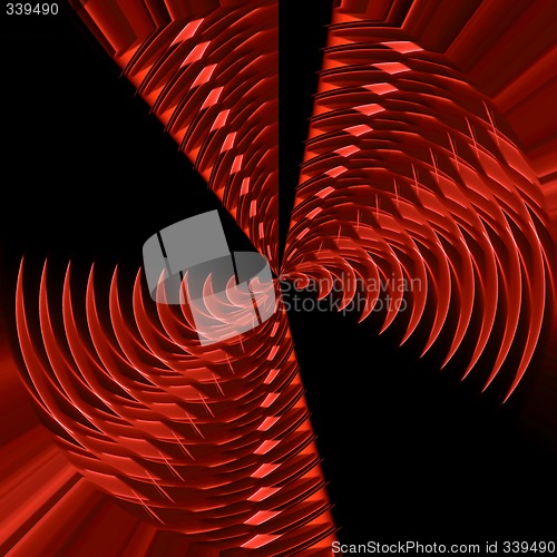 Image of Abstract 3d background