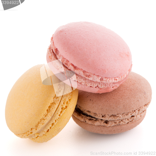 Image of Colorful French Macarons