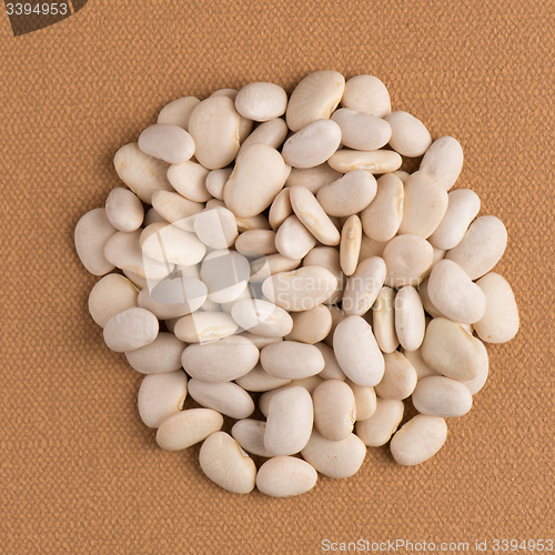Image of Circle of white beans