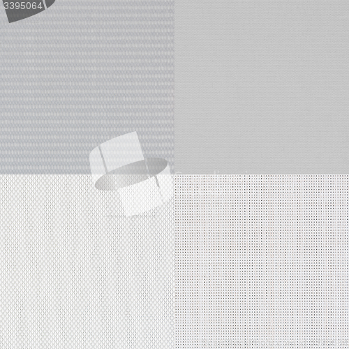 Image of Set of white vinyl samples