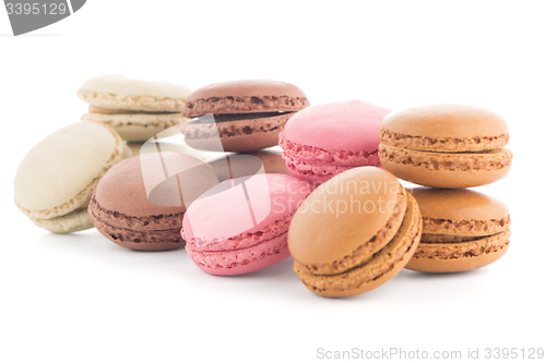 Image of Colorful French Macarons