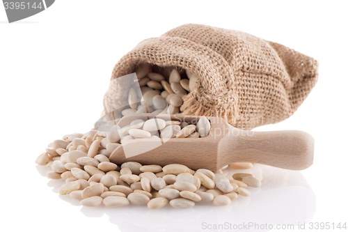 Image of White beans bag