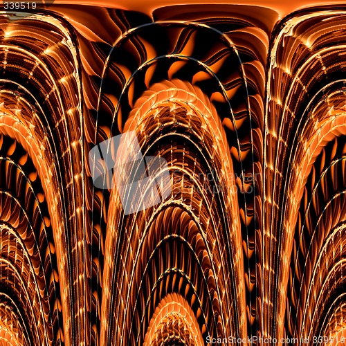 Image of Abstract 3d background