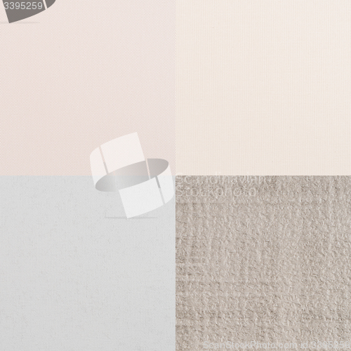 Image of Set of beige vinyl samples