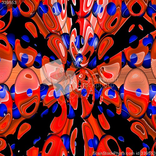 Image of Abstract 3d background