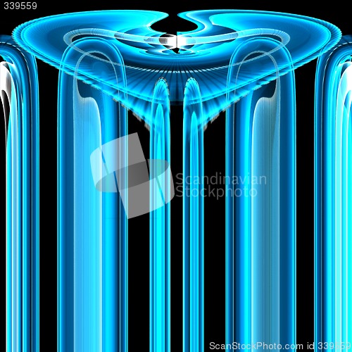 Image of Abstract 3d background