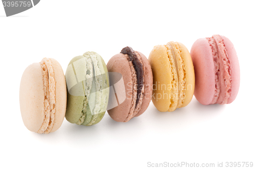 Image of Colorful French Macarons