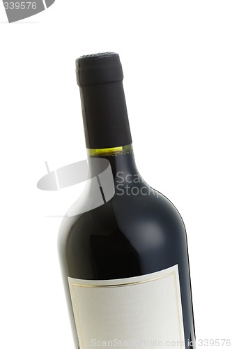 Image of Red wine bottle